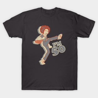 Retro Sally O'Mally I am 50 T-Shirt